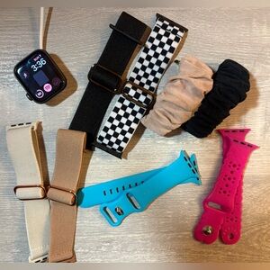 Apple Watch SE 2nd Gen 44mm + Bands Bundle